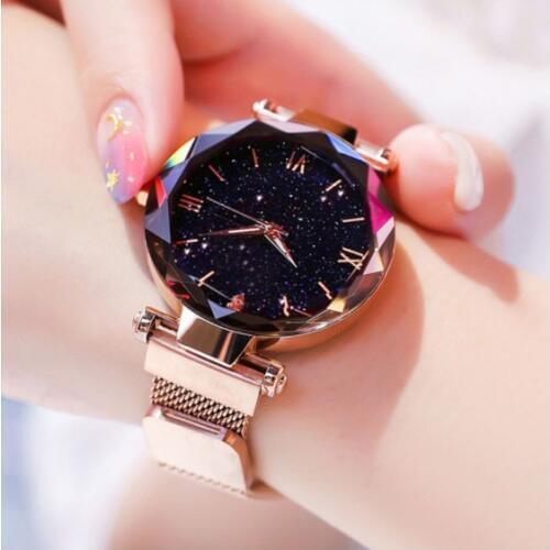 Women Watch Fashion Starry Sky Magnet Buckle Ladies Wrist Watch 2019 New Gift Clock relogio feminino reloj mujer Free Shipping