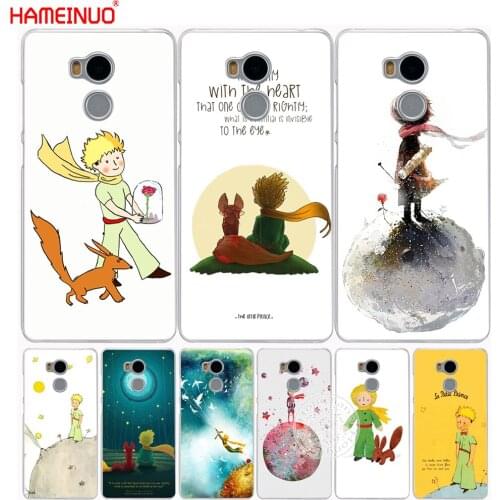 HAMEINUO rose the little prince with fox Cover phone Case for Xiaomi redmi 4 4A 1 1s 2 3 3s pro redmi note 4 4X 5A