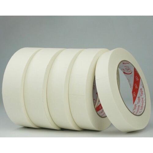 Custom Made Masking Tape Crepe Paper Adhesive Tape Sticky Traceless Textured Decorative Drawing Painting Wide 5mm - 1220mm 50m