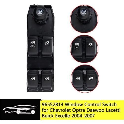 96552814 96557814 Front Left Electric Window Lifter Switch Button for Chevrolet Optra Daewoo Lacetti Buick Excelle 2004-2007