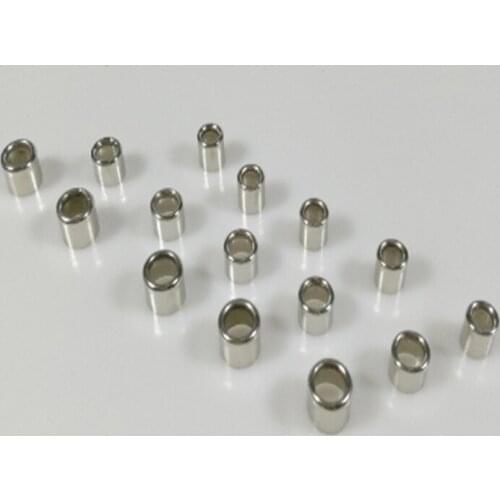 10pcs end sleeve cable end cap soft cable fittings stainless steel