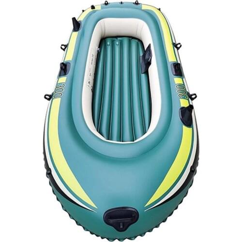 3 People Thickened Pvc Kayak Fishing Boat Rafting Boat Fishing Boat Inflatable Boat Rubber Dinghy Kayak Assault Boat