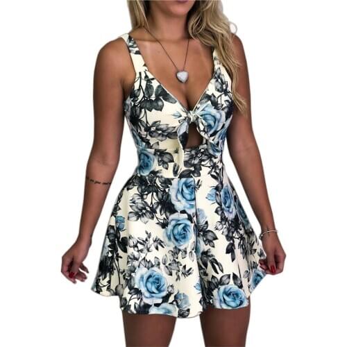 LuckBN Women's Beach Jumpsuits