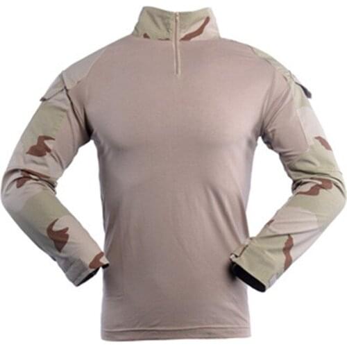 2021 Mens Outdoor Tactical Hiking T-Shirts, Military Army Camouflage Long Sleeve Shirt, Mens Breathable Sportswear