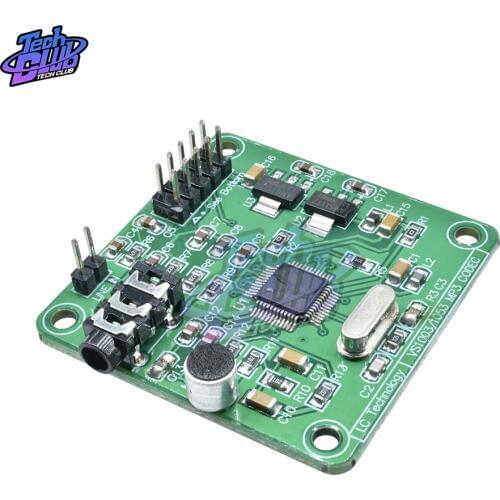 VS1053 MP3 Module Development Board Microphone w/ On-Board Recording Function SPI Interface OGG Output Port Line-in 12.288 Mhz