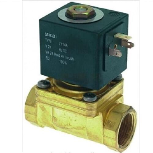 COMENDA 120165 SOLENOID VALVE SIRAI L153D07 3/4" FF 24V