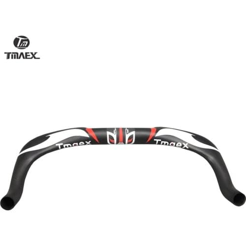 TMAEX Full Carbon Handlebar TT Bar Road Rest Handlbar 3K Matte Bike Parts 31.8*380/400/420/440MM Triathlon Handlebar Ultra light