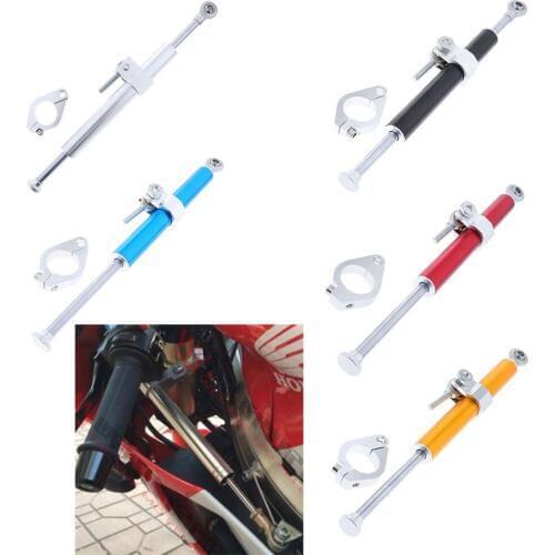 Universal Motorcycle Stabilizer Damper Steering Safety Control Aluminum 330mm
