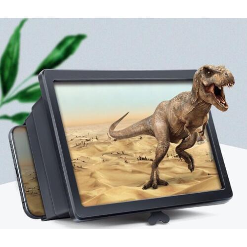 Universal Mobile Phone 3D Screen HD Video Amplifier Telescopic Magnifying Glass Mobile Phone Bracket Amplifier Goggles Extender