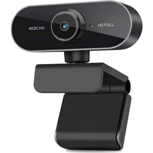 Webcam with Microphone and Tripod for PC, Desktop, Laptop, Plug and Play USB Web Camera, 1080P Full HD Webcam