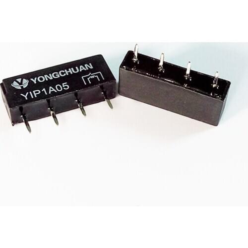 10pcs Reed Relays SIP-1A05 DC5V 12V small size Ultra-thin micro 4pins NO Normally Opened Type 0.5A 10W 10VA