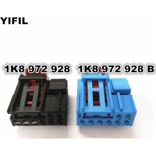 2/5/10/20/50pcs/lot 8 Pin/Way LED Taillight Plug Rear Brake Lamp Connector For Audi A7 A8L VW Passat B8 Golf 1K8 972 928/928 B