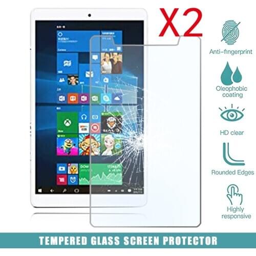 2Pcs Tablet Tempered Glass Screen Protector Cover for Teclast X80 Pro Tablet Computer Tempered Film Anti-Scratch Explosion-Proof