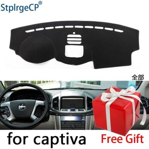 For Chevrolet Captiva 2010-2017 dashboard mat Protective pad Shade Cushion Pad interior sticker car styling accessories