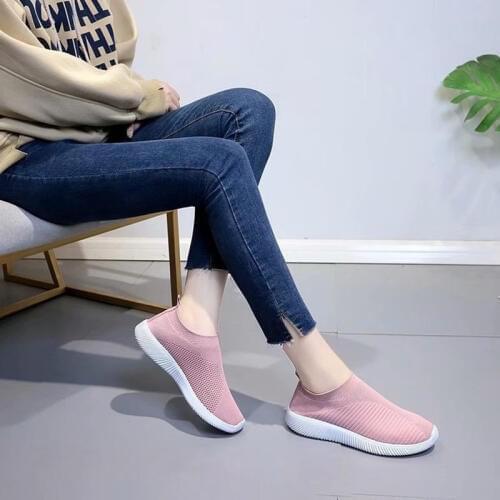 Womens shoes 2020 vulcanized shoes socks sports shoes womens summer lightweight flat shoes womens plus size casual shoes