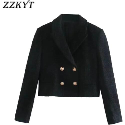 Женские черные куртки ZZKYT China At AliExpress