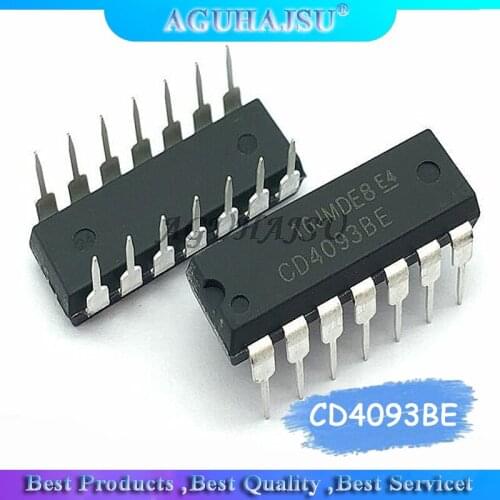 10PCS CD4093BE DIP14 CD4093 DIP new original