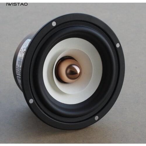4 Inch HIFI Full Range Speaker Unit Rated Power 12W for Desktop Audio Book Shelf Speakers Tube Amplifier DIY
