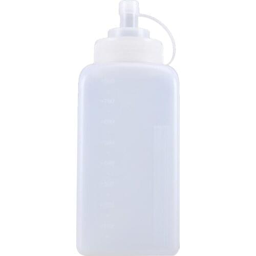 800ml Squeeze Bottle Jam Tomato Salad Sauce Dispenser Condiment Dressing Ketchup Jam Bottles Kitchen Accessories Dropshipping