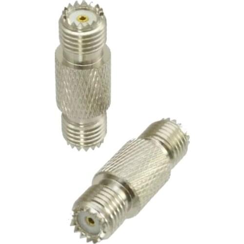 Adapter converter mini*UHF female jack to mini UHF female jack RF COAXIAL