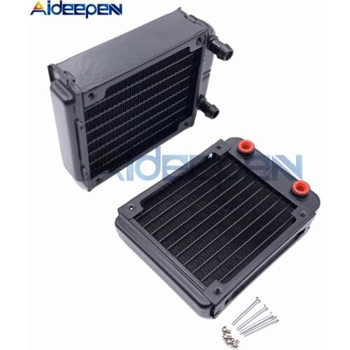 80/120mm Aluminum Computer Radiator Water Cooler Cooling For CPU GPU VGA RAM Heatsink Exchanger liquid Cooler
