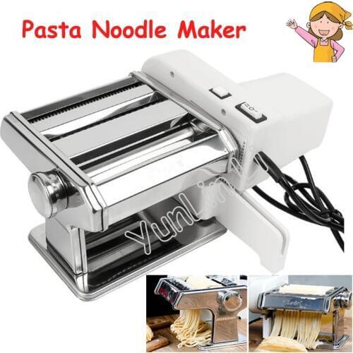 Household Pasta Noodle Maker Processor Stainless Steel Small Electric Full Automatic Noodles Cutting Machine