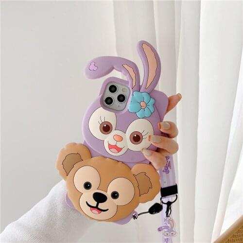 Disney ballet rabbit for iphone 11 12promax mobile phone case iPhonexsmax xr 7 8p iphone 11 pro max cases for women huawei