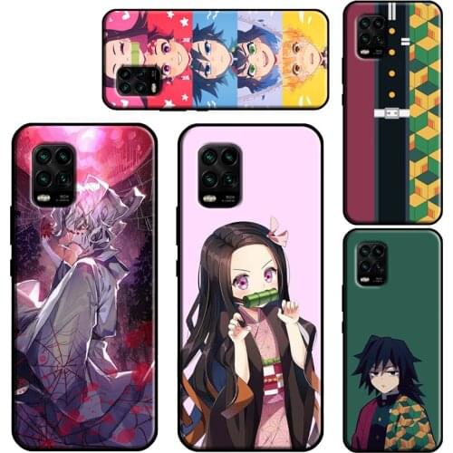 Kimetsu No Yaiba Demon Slayer Case For Xiaomi Mi 11 Lite Ultra 9T 10T Pro Mi Note 10 Lite POCO F3 M3 X3 Pro TPU Cover