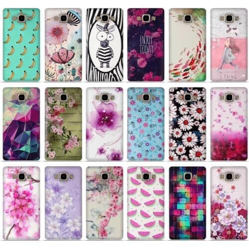 For Samsung Galaxy A5 2015 Cases 3D Relief Paint Coque For Samsung A3 2016 Soft Silicone Cove for Samsung A5 A500 A500F A500H