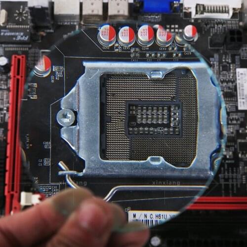 90mm Double Convex Table Magnifying Lens Customized for Various Material Sizes and Diameters Convex Lens