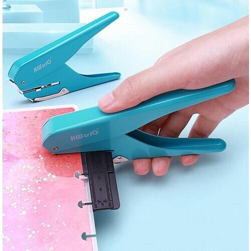 Mushroom Shape Hole punch ,Disc Ring DIY Paper Cutter T-type Puncher Loose-leaf book Production tool Offices Stationery