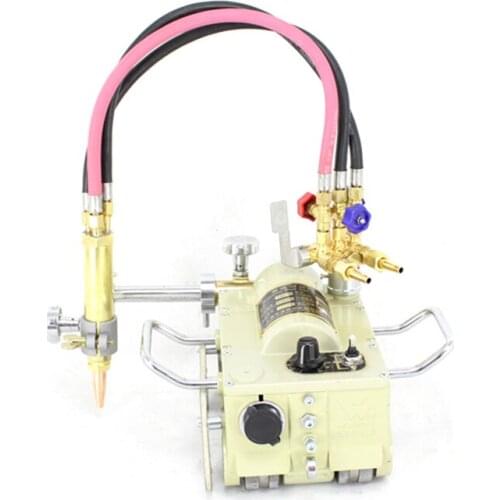 Electric Magnetic Pipe Cutting Machine Semi-Automatic Flame Cutter Pipeline Gas Groove Machine
