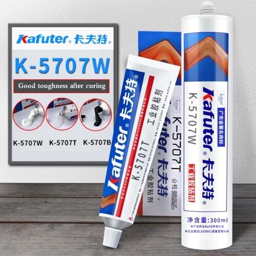 Kafuter k5707W ABS/PC/PA strong high temperature resistant insulation waterproof shockproof RTV soft silicone