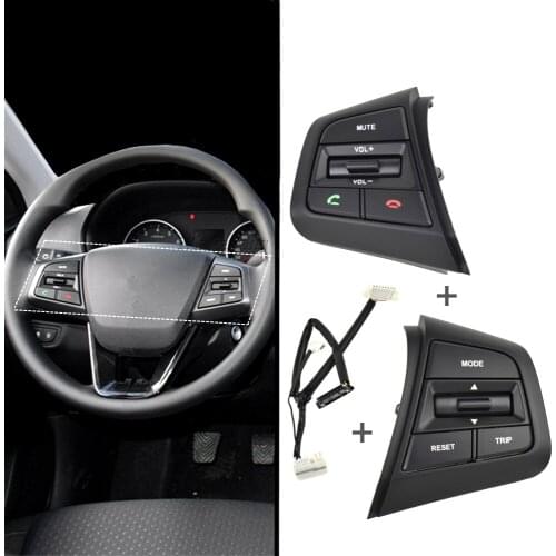New Remote Cruise Control Button Car Steering Wheel Control Volume Buttons For Hyundai Creta IX25 2019