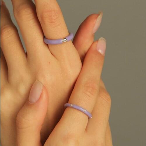 Fashion Geometry Simple Trend Jewelry Two Pieces / Set Personality Didi Ring Set Womens Ring Party Jewelry New 2021