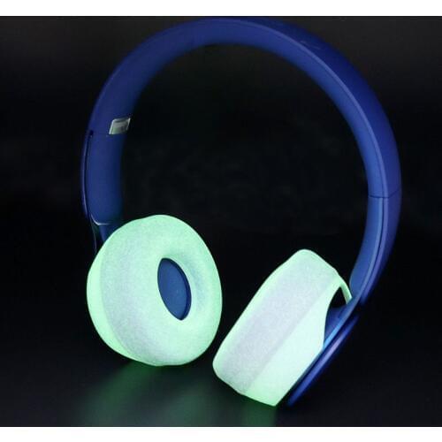 New 1Pair Replacement Ear Pads Soft Anti-slip Silicone Headphone Cover Protector for Beats-Solo Pro Wireless Bluetooth Headset