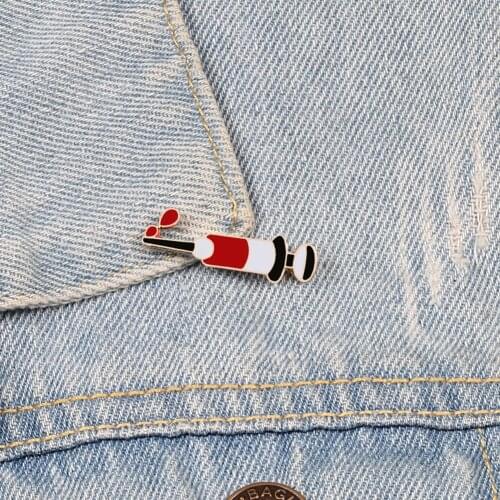 Organ Brain Eye Tooth Mini Brooch Enamel Pin For Doctor Nurse Dentist Jackets Collar Lapel Pin Badge Medical Jewelry