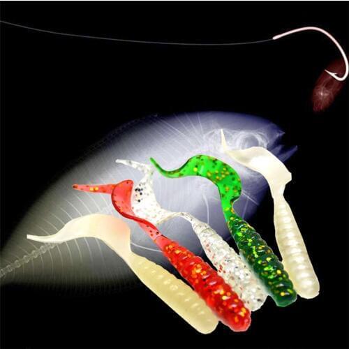 10pc soft insect bait, super simulation realistic soft full of temptation, sea fishing tacks, rocker, jig, silicone soft bait WB