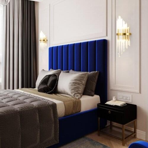 Nordic Luxury Crystal Wall Lamp Living Room TV Background Wall Light Modern Minimalist Villa Club Hall Home Decor Lamp Lighting