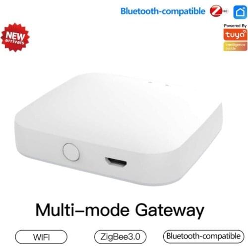 Tuya Smart Multi-mode Gateway ZigBee 3.0 WiFi Bluetooth Mesh Hub Works With Tuya Smart App Voice Control Via Alexa Google Home