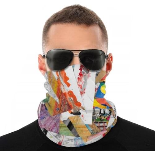 Bookmarks Scarf Neck Face Mask Unisex Fashion Tube Scarf Neck Bandanas Polyester Headwear Biking Hiking
