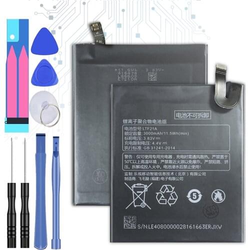 LTF21A Replacement Battery For LeEco Letv Le Phone Le 2 X620 / Le 2 Pro X520 X527 3000mAh with Track Code