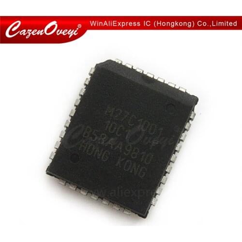 1pcs/lot M27C1001-10C1 M27C1001 10C1 PLCC-32 In Stock