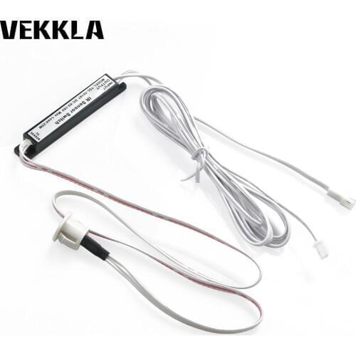 1Pc DC8-18V LED Bar light PIR Body Infrared Motion Sensor Switch Wall Corner Light Auto On Off Detector Box Closet cabinet New