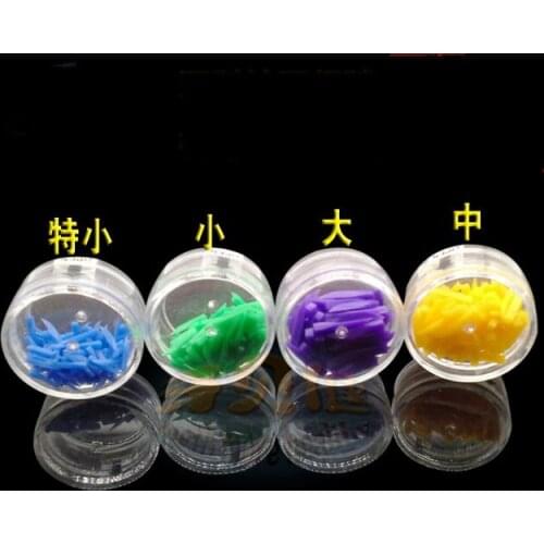 200pcs Dental Disposable Medical Dental Teeth Wedges Plastic Material 4 Colors Dentist Products