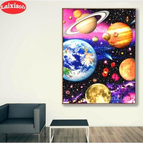 Diamond embroidery Universe Scenery 5D DIY full diamond painting square round drill 3d rhinestone picture mosaic wall decoration