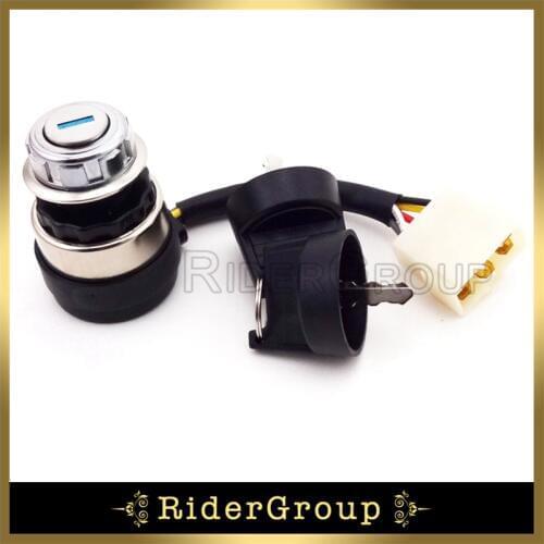 Gasoline Generator On Off Start Kill Ignition Key Switch 5 Wire For 170F 178FA 178F 186F 186FA Chinese
