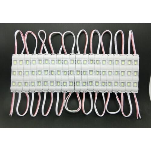 Free shipping 1.2w 12V waterproof 5730 3LEDs new type LED Module high lumen super bright led modules lighting 100PCS/Lot