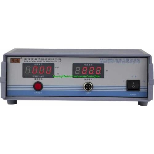 Fast arrival RK-200A battery internal resistance tester battery internal resistance tester 0~19.99 V,0~200.0mOmega