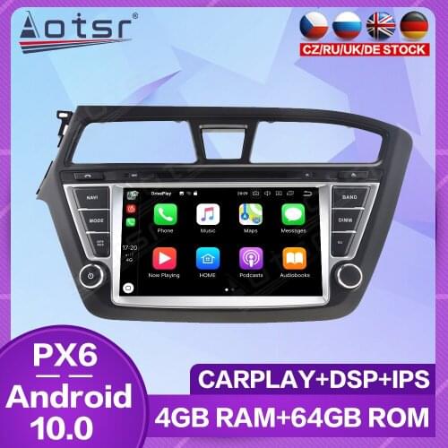 Carplay Audio For Hyundai i20 2014 2015 2016 - 2018 Car GPS Navigation Android Radio Multimedia Player Auto Screen Unit Stereo